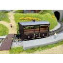 鉄道模型通販　製品画像00-9 バグボックスオープン客車(茶)