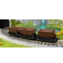 鉄道模型通販　製品画像 00-9 Vスキップワゴン 3両(ブラウン)