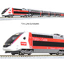 鉄道模型通販　製品画像(N)TGV Lyria Euroduplex (リリア・ユーロデュープレックス) 10両
