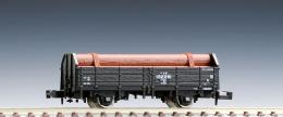 (N)国鉄貨車トラ145000形(木材付)