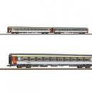 Corail 客車 1等+2等 2両セット SNCF Ep4 Ep5