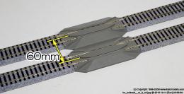 (HO)ユニトラック リレーラー線路 123(2本入)