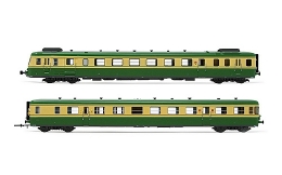 DMU RGP2 グリーン/ベージュ 2輌セット SNCF Ep4 DCC Sound