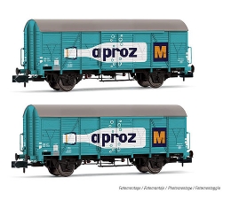 有蓋貨車2輌セット APROZ SBB Ep3