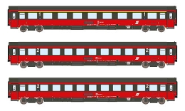 【予約商品】EC 64 客車3輌セット type Amz+2xBmz OeBB Ep5