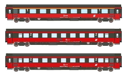 【予約商品】EC 64 客車3輌セット type Amz+2xBmpz OeBB Ep5