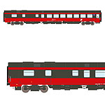 鉄道模型通販　製品画像【予約商品】EC 64 食堂車 type WRmz OeBB Ep5