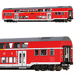 鉄道模型通販　製品画像TWINDEXX VARIO 二階建て1等2等中間車 DBAG Ep6 DCC 室内灯付き