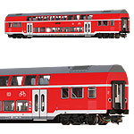 鉄道模型通販　製品画像TWINDEXX VARIO 二階建て2等中間車 DBAG Ep6 DCC 室内灯付き