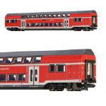 鉄道模型通販　製品画像TWINDEXX VARIO 二階建て2等中間車 DBAG Ep6 室内灯付き 番号違い