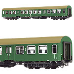 鉄道模型通販　製品画像ハルバーシュタット 2等車 グリーン DR Ep4 車番違い