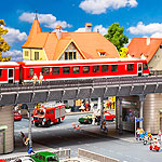 都市鉄道橋 360x160x100mm