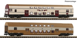 【予約】二階建てゲルリッツ客車セット1 Senf色 制御車入り2輌 DR Ep4