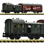 鉄道模型通販　製品画像連結貨車セット1 DRG Ep2
