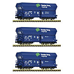 鉄道模型通販　製品画像自動荷卸しホッパー貨車3輌セット Norske Skog VTG Ep6