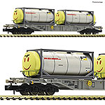 鉄道模型通販　製品画像【予約】コンテナ貨車 AAE Ep6 VandenBoschコンテナ付き