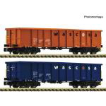 【予約】無蓋貨車 2輌セット Wascosa Ep6