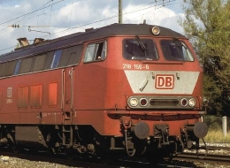 DL BR 218 156-8 Orientrot DBAG Ep5 DCC Sound