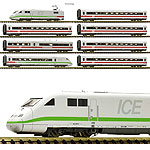 鉄道模型通販　製品画像【予約】ICE2 BR 402 緑帯 基本+増結 DBAG Ep6 DCC Sound