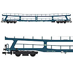 鉄道模型通販　製品画像【予約】車運車 2輌セット ブルー DB Ep4