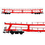 鉄道模型通販　製品画像【予約】車運車 2輌セット レッド DB Ep5