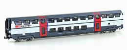 二階建て客車 IC2000 2等車 SBB Ep5 Ep6 車番違い