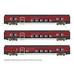 鉄道模型通販　製品画像【予約】Railjet DANI 増結3輌セット OeBB Ep6