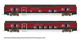 【予約】Railjet DANI 増結2輌セット OeBB Ep6