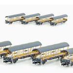 自動車輸送列車用 貨車4輌セット BLS Ep4