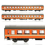 鉄道模型通販　製品画像UIC-X 客車2輌セット オレンジ色 OeBB Ep4