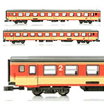 鉄道模型通販　製品画像国内列車用客車 2輌セット Jaffa色 OeBB Ep4