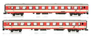国内用客車 2輌セット Sparlack色 OeBB Ep4