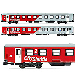 鉄道模型通販　製品画像City Shuttle 国内列車用客車 2輌セット旧ロゴ OeBB Ep5
