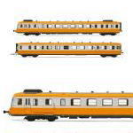 鉄道模型通販　製品画像DMU RGP2 X2700 2輌セット オレンジ/銀 Ep4 DCC Sound
