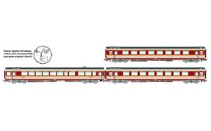 Gran Confort 客車 TEE クレベール 食堂車入り3輌セット SNCF Ep4