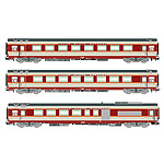 鉄道模型通販　製品画像Gran Confort 客車 TEE クレベール 荷物電源車入り3輌セット SNCF Ep4
