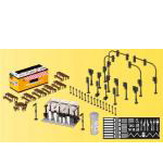 鉄道模型通販　製品画像(HO)デコセット　街にて
