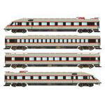 鉄道模型通販　製品画像EMU ET403 IC4両セット グレー/赤/黒 DB Ep4 DCC Sound