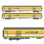 鉄道模型通販　製品画像郵便車輌2輌セット La Poste Ep5
