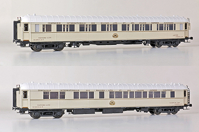 CIWL type S1 2両セット Egypte 白 1928 Ep2 室内灯付き