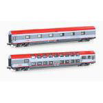 鉄道模型通販　製品画像2階建て寝台車 2輌セット Type WLABmz + WLBmz OeBB Ep5
