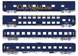 【予約】CNL 212/213 寝台列車4輌セット1 Ep5