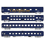 鉄道模型通販　製品画像【予約】CNL 212/213 寝台列車4輌セット1 Ep5