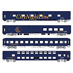 鉄道模型通販　製品画像【予約】CNL 212/213 寝台列車4輌セット2 Ep5