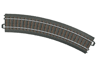曲線線路 R1 360mm 30°