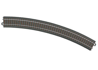 曲線線路 R5 643.6mm 30°