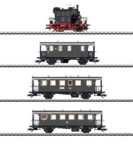 【予約】SL BR 98.3 グラスカステン列車セット DB Ep3 mfx Sound