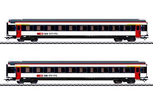 EW-IV 客車 2輌セット 新塗装 SBB Ep6