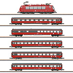 鉄道模型通販　製品画像EC 64 Mozart 列車6輌セット BR 103 OeBB 客車 DBAG Ep5