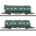 鉄道模型通販　製品画像客車2輌セット DB Ep3